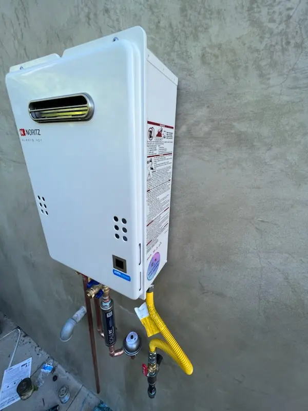 Tankless water heater installation for Patapsco Overlook homes